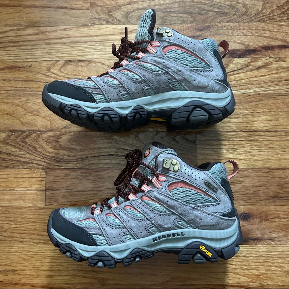 Merrell Moab 3 Mid Waterproof Hiking Boots - Bungee Cord